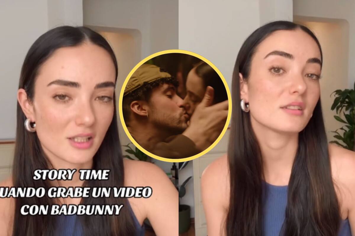 TikTok: Modelo relata su experiencia besando a Bad Bunny en el video 'Yonaguni'