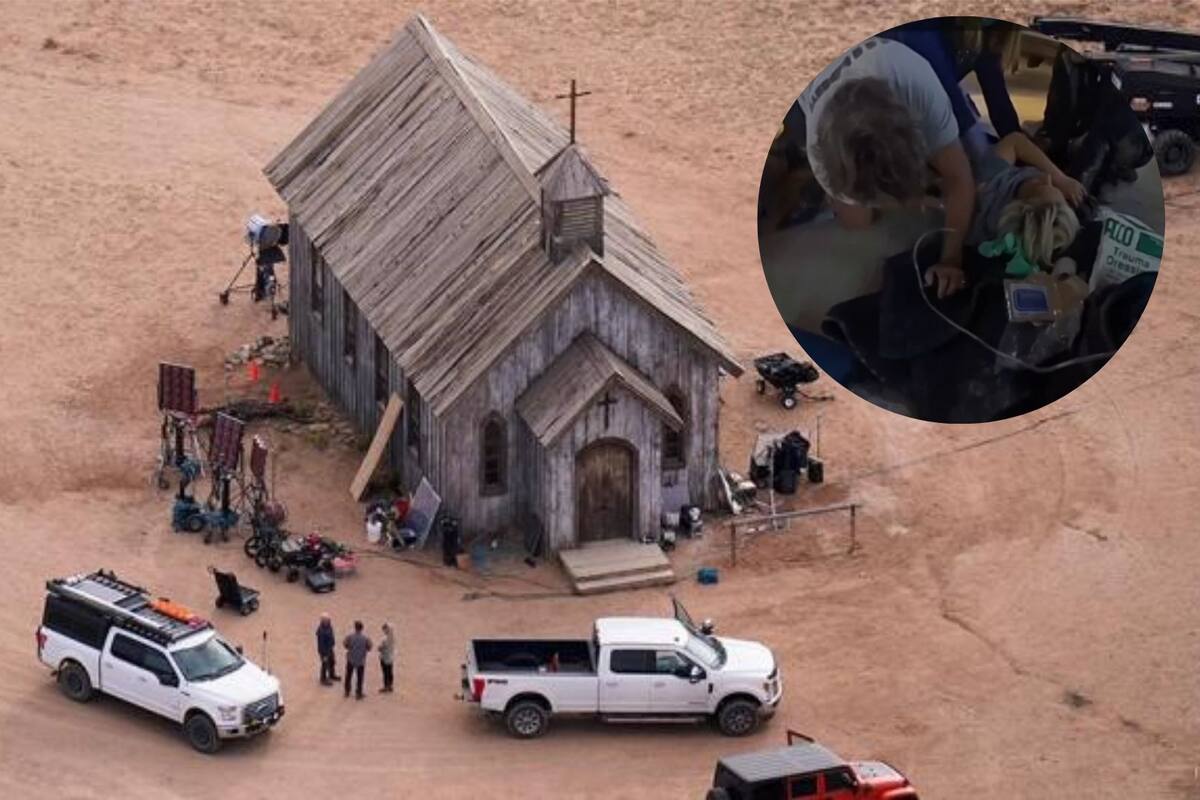 Difunden videos de accidente donde Alec Baldwin disparó a Halyna Hutchins