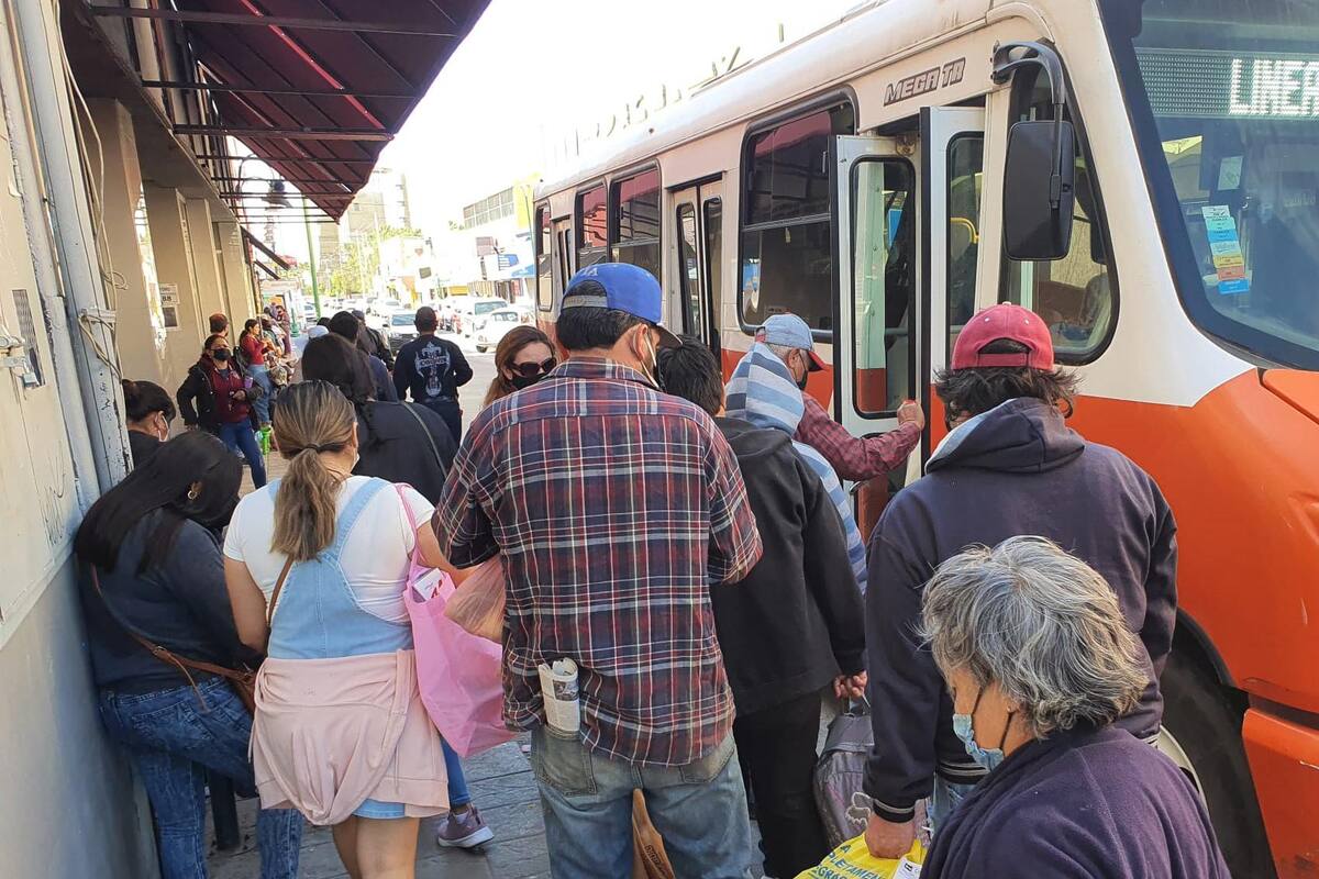 Por segundo día consecutivo reportan fallas en transporte público de Hermosillo