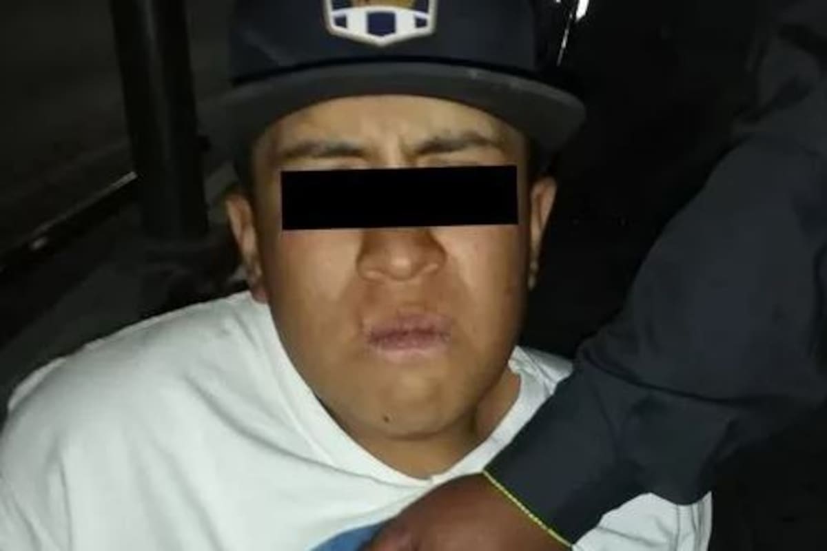 Policías del Edomex detienen a presunto delincuente que atracó a un transeúnte