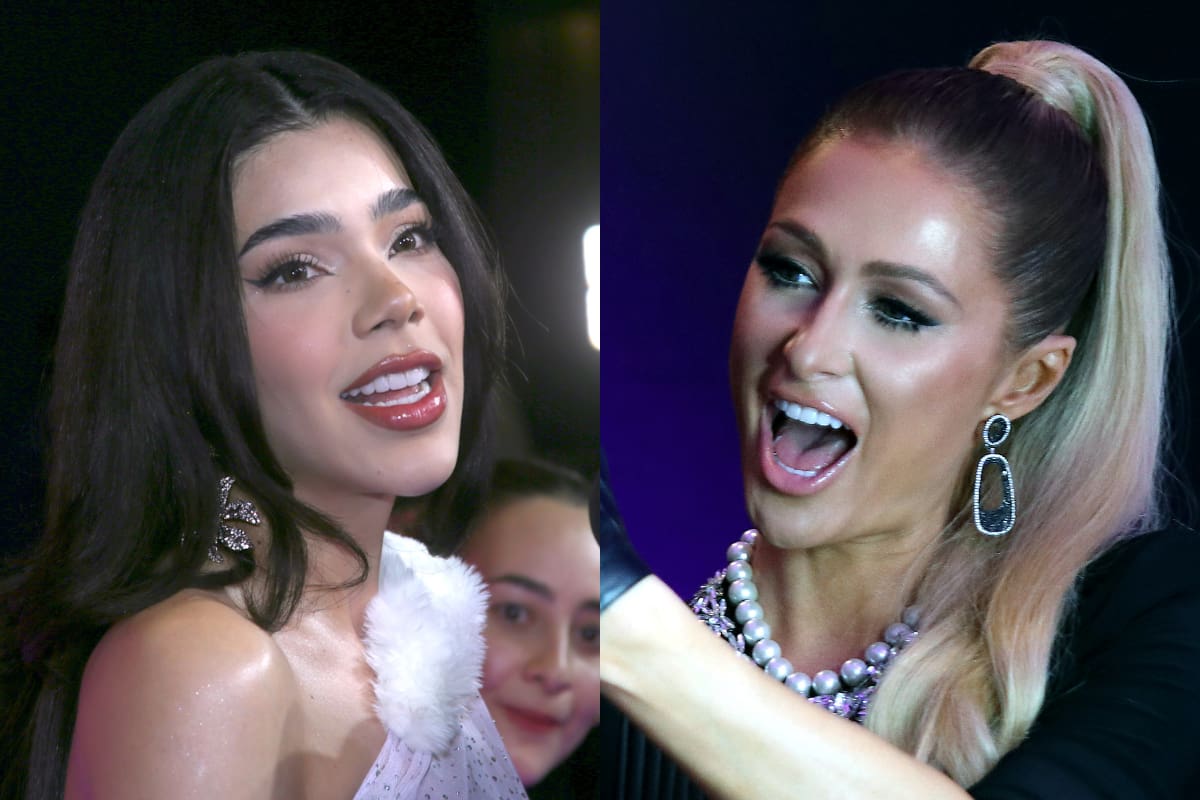 Paris Hilton y Kenia OS coinciden en Tecate Emblema y desatan furor entre sus fans (VIDEO)