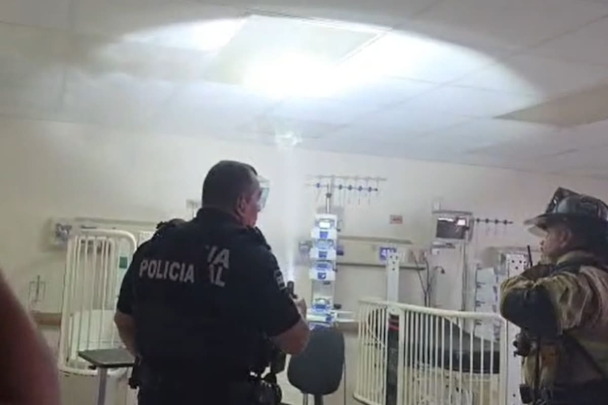 Sobrecarga eléctrica provoca evacuación preventiva en Hospital General de Mexicali