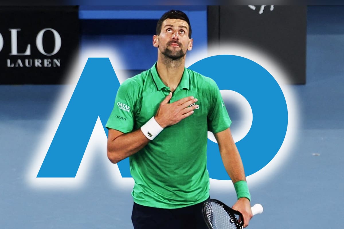 Novak Djokovic alcanza su victoria número 100 en el Abierto de Australia