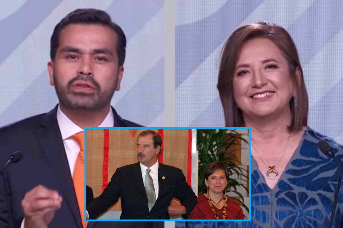 Máynez critica a Gálvez por su previa relación de trabajo con el ex-presidente Vicente Fox