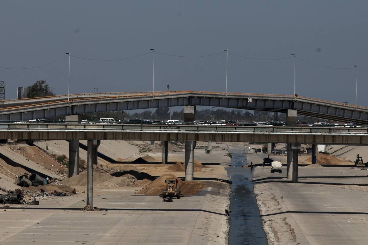 Rescatan a migrante que intentó lanzarse de un puente
