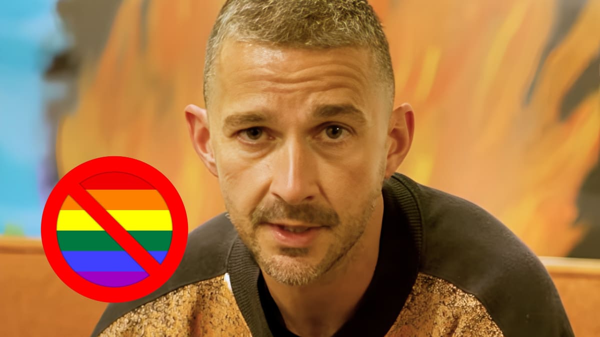 Shia LaBeouf afirma que “los homosexuales grandes le dan miedo” en controvertida entrevista tras su arresto en Nueva Orleans