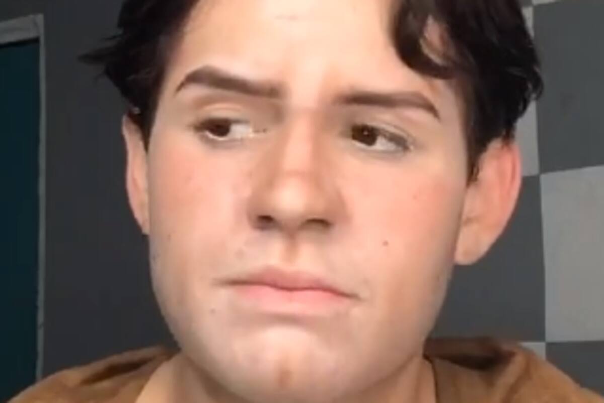 Se viraliza joven idéntico a “Shrek” humano