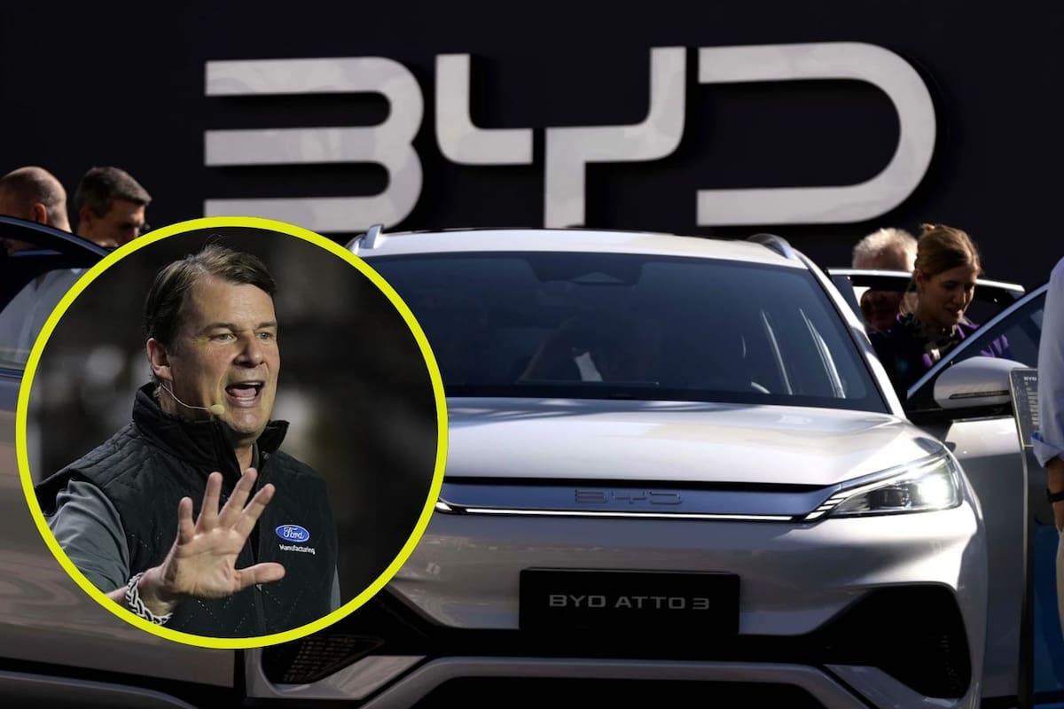 Autos chinos como BYD suponen una “amenaza existencial”: Jim Farley, el CEO de Ford, está preocupado tras desmontar uno y sorprenderse