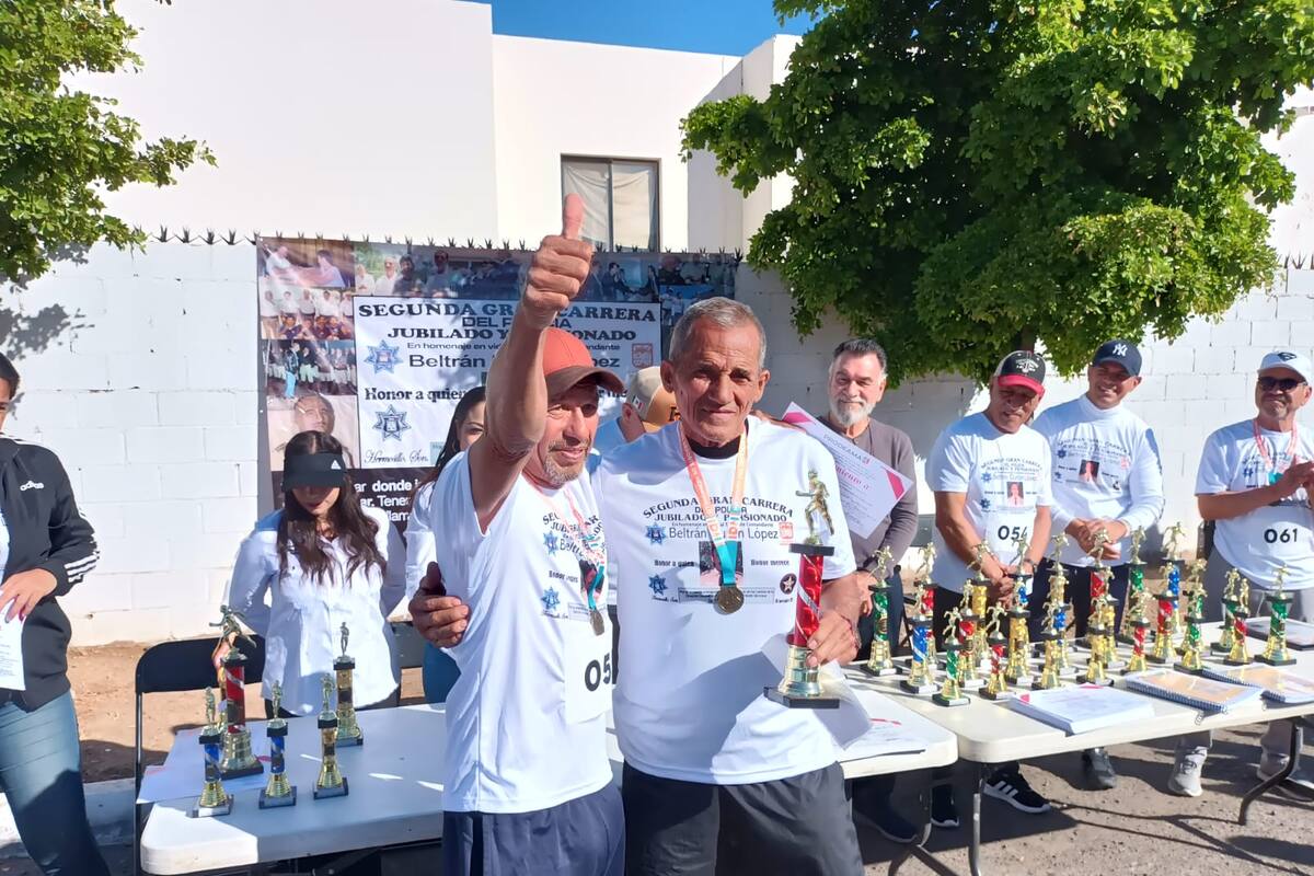 Celebran con éxito segunda Carrera del Policía Pensionado y Jubilado