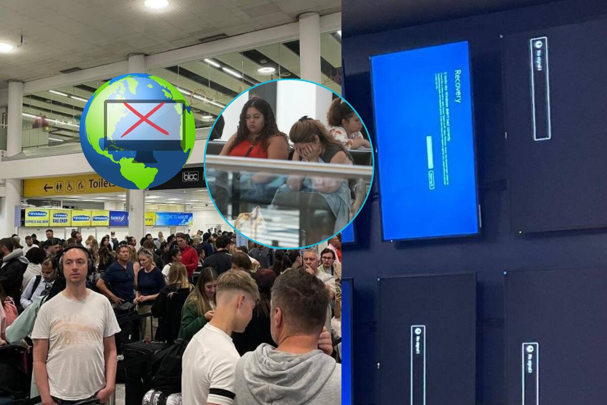 Microsoft Windows falla a nivel global frenando vuelos, bancos y medios de comunicación; ¿Qué pasó?