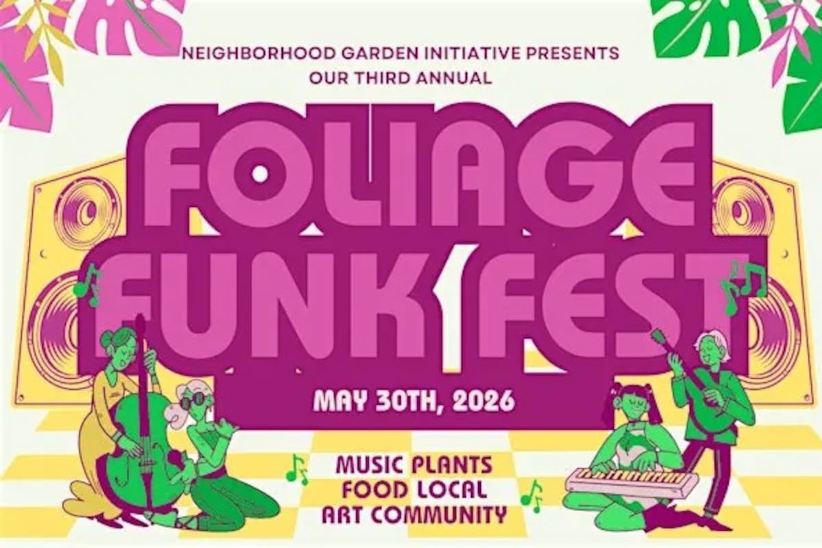 Foliage Funk Fest busca impulsar jardines comunitarios y promover la soberanía alimentaria