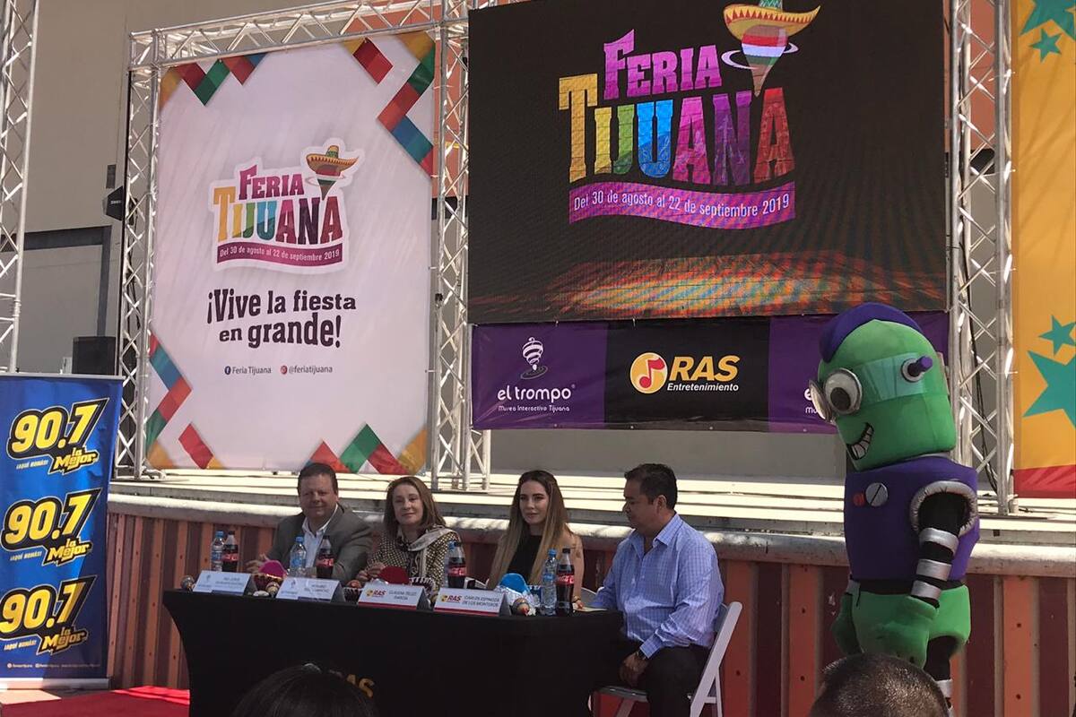 Presentan cartelera para la feria y palenque de Tijuana 2019