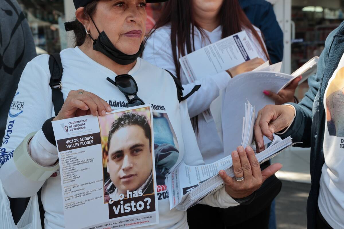 Buscan a familiares en calles de Tijuana