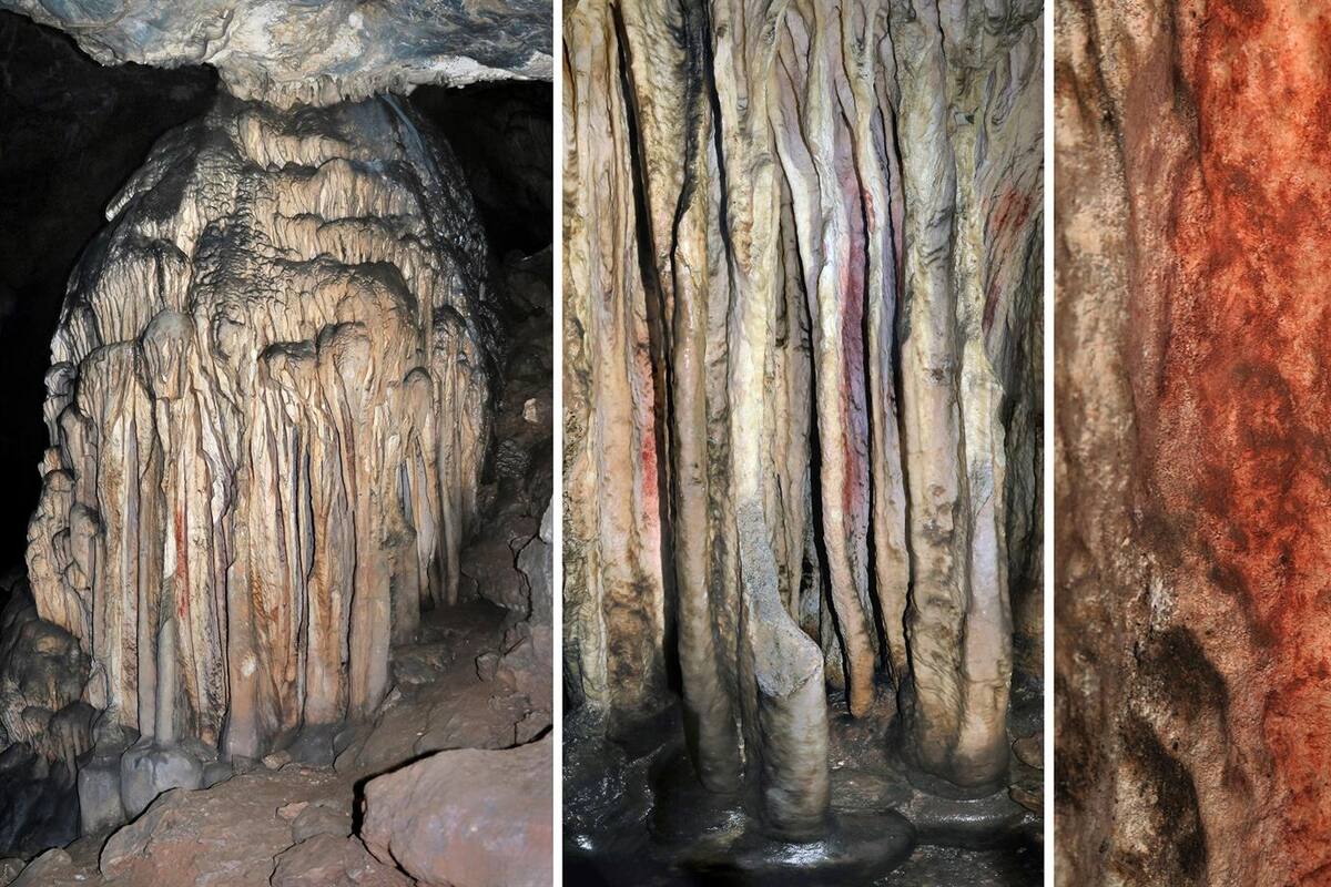 Científicos constatan el origen humano de las pinturas más antiguas del mundo