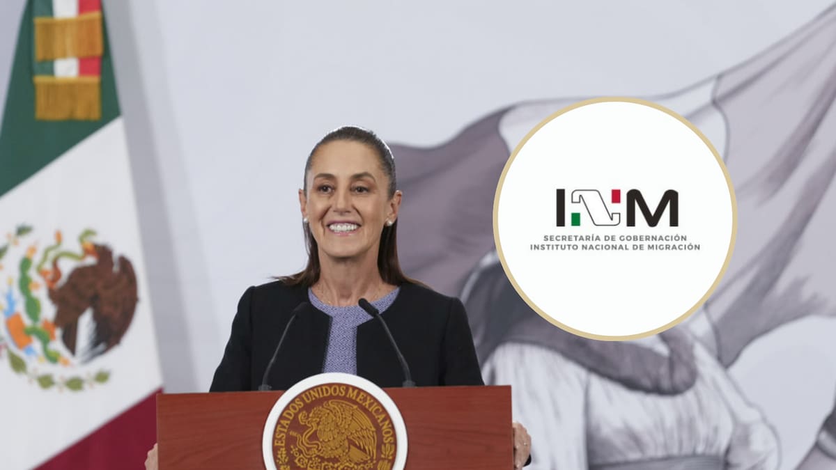 Claudia Sheinbaum anuncia reforma al INM para convertirlo en Instituto de Movilidad Humana y cambiar el enfoque de la política migratoria en México