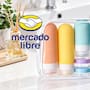 Mercado Libre reduce a 165 pesos el costo de un kit de viaje de 21 piezas con recipientes de silicona y sistema anti-fugas