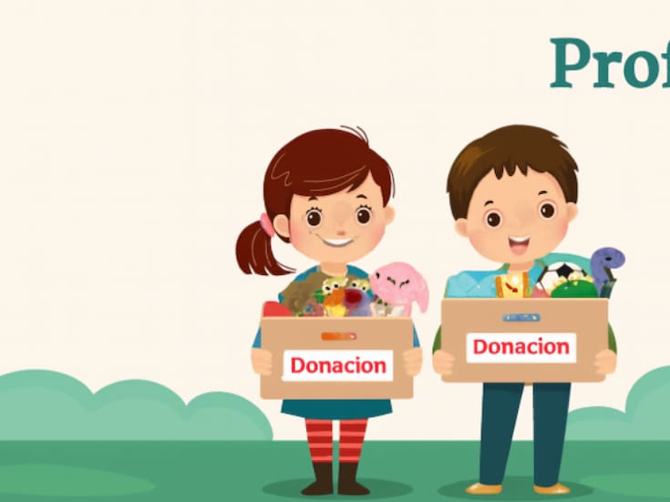 Profeco impulsa cultura de donación en niños: juguetes olvidados, ropa en buen estado y recetas saludables para esta temporada