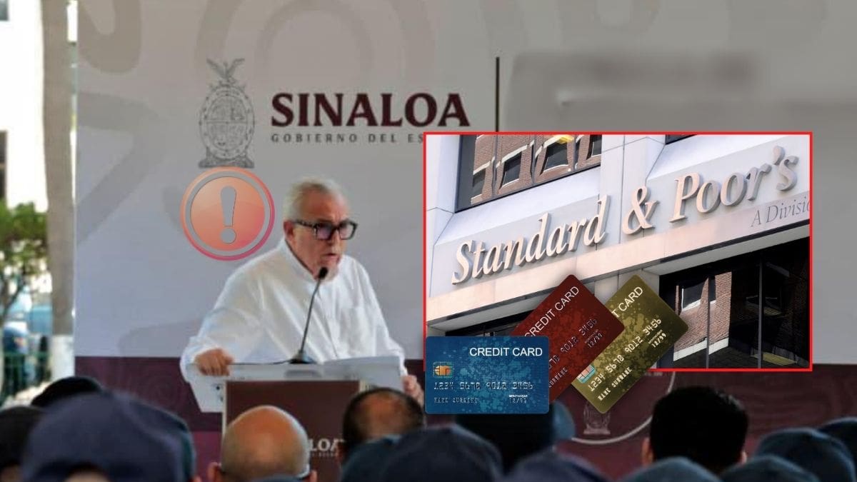 S&P coloca a Sinaloa en revisión negativa tras acusaciones de EEUU contra Rubén Rocha Moya y advierte posibles dificultades para conseguir financiamiento bancario