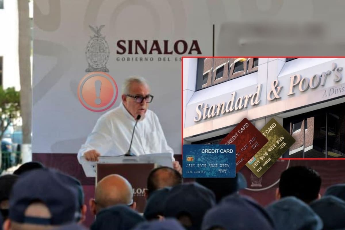 Calificadora S&P coloca a Sinaloa en revisión negativa tras acusaciones de EEUU contra Rubén Rocha Moya y advierte posibles dificultades para conseguir financiamiento bancario