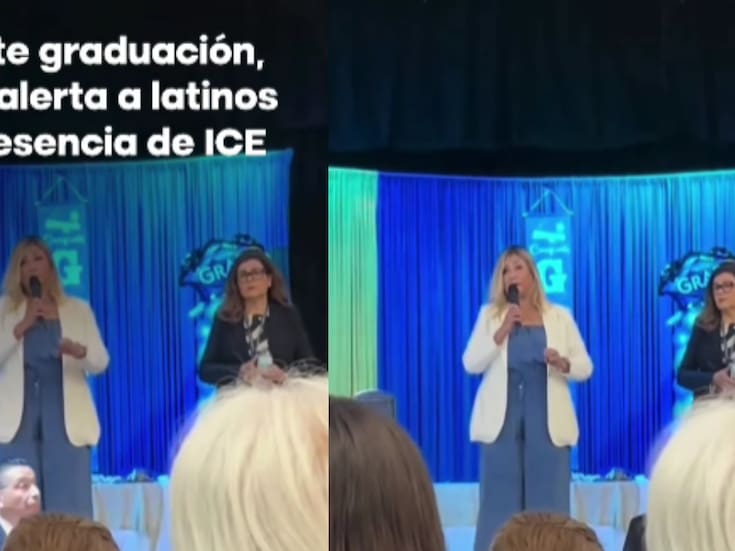 IMPACTANTE: Captan momento en donde una directora de escuela en plena grabación les advierte a los padres sobre el ICE