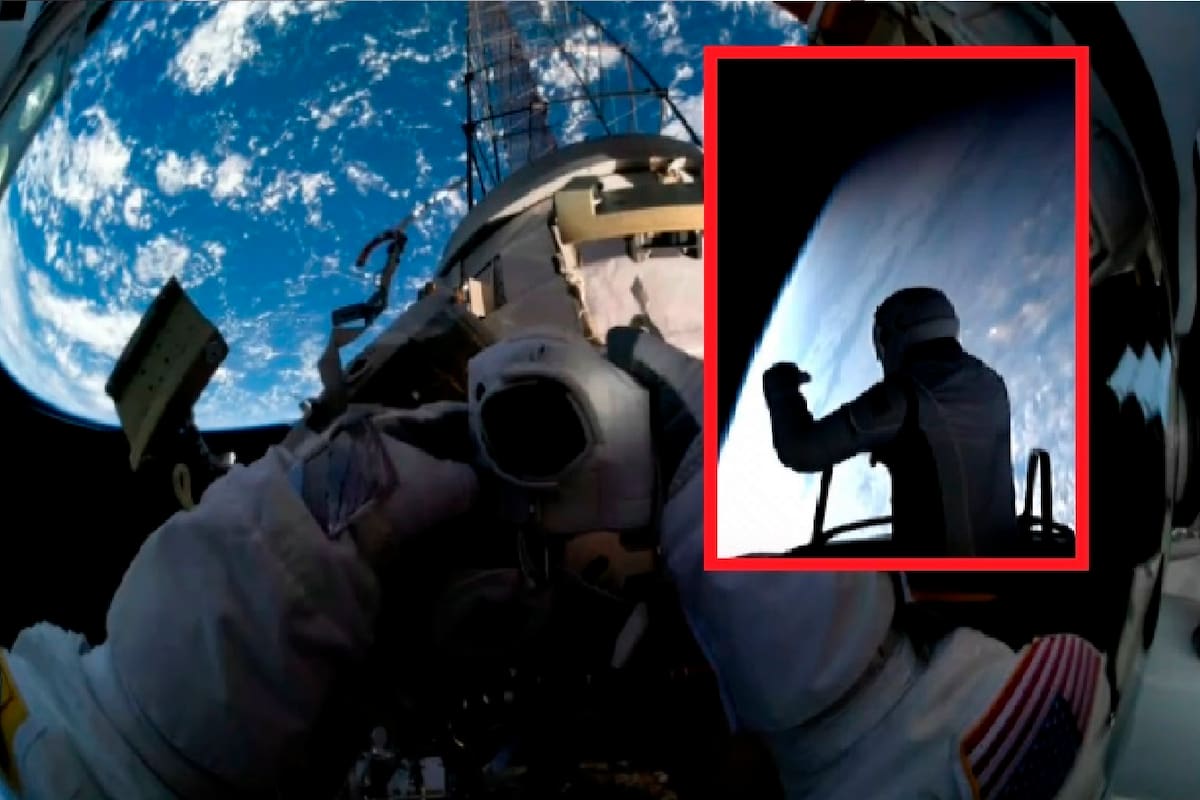 Termina sin problemas la primera caminata espacial privada de la historia