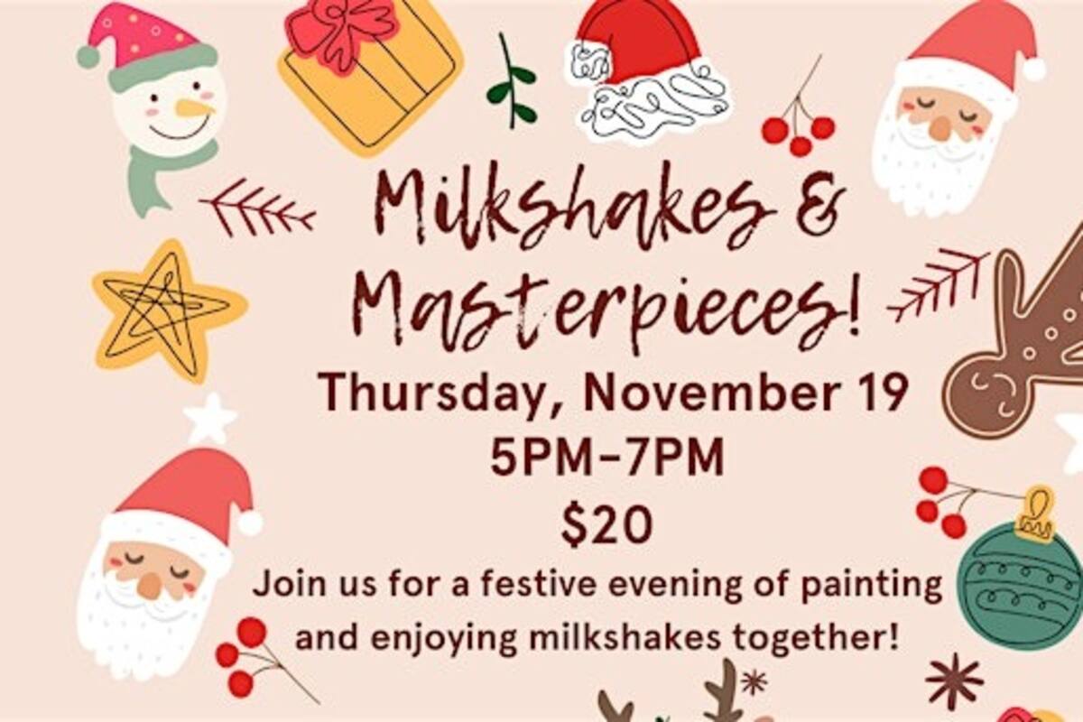 Crea tu obra maestra con Milkshakes and Masterpieces