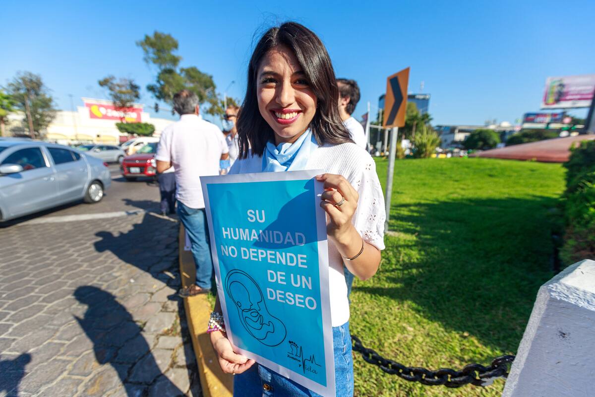 Se concentran "Pro Vida" en Tijuana después del fallo histórico de la Suprema Corte de Justicia de la Nación