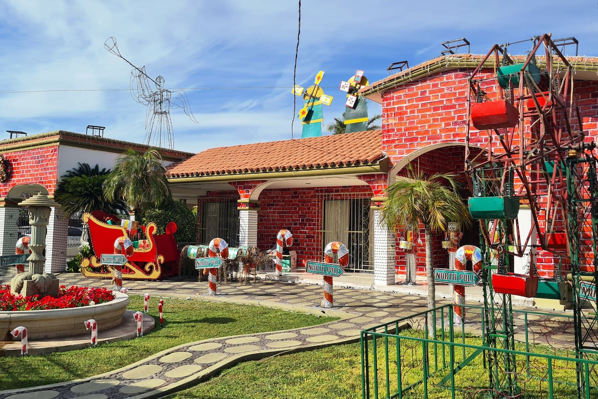 Encendido de luces y show de duendes: así se prepara “La Casa de Santa” en Hermosillo para la Navidad 2025