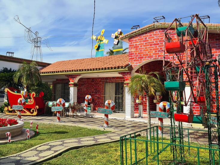 Encendido de luces y show de duendes: así se prepara “La Casa de Santa” en Hermosillo para la Navidad 2025