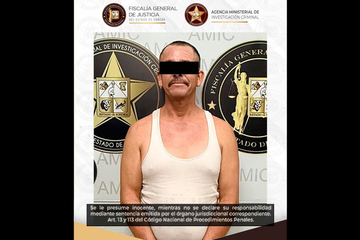 Prisión preventiva para presunto feminicida tras hallazgo de mujer enterrada en Puerto Peñasco