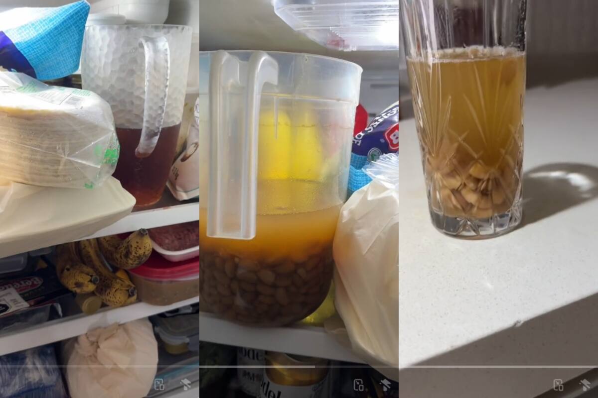 TikTok | ¡Joven toma agua de frijol pensando que era té!