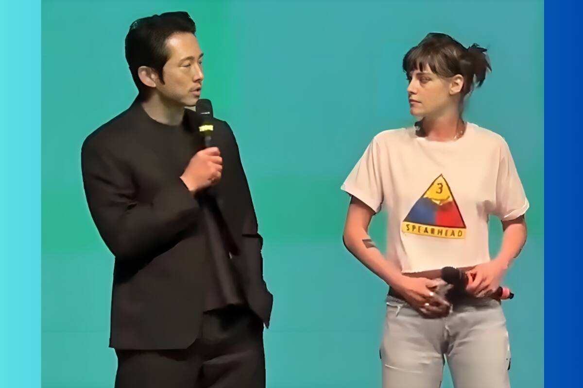 Kristen Stewart y Steven Yeun presentan la película ‘Love Me’ en el Festival de Sundance