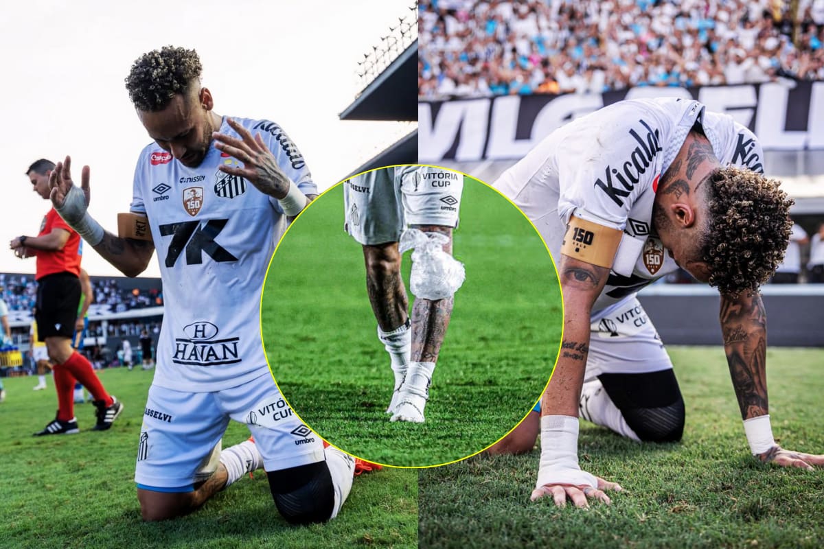 ¿Por qué Neymar Jr. jugó lesionado con el Santos? Aseguró que necesita cirugía
