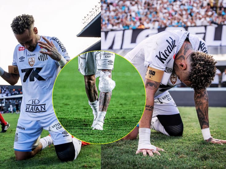 ¿Por qué Neymar Jr. jugó lesionado con el Santos? Aseguró que necesita cirugía