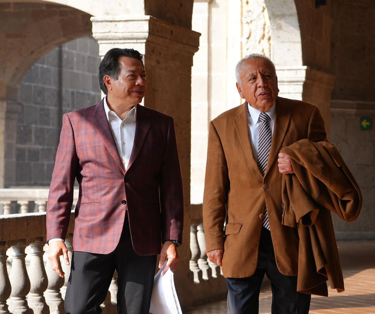 Francisco Garduño es nombrado director de Centros de Formación para el Trabajo de la SEP foto: X @mario_delgado