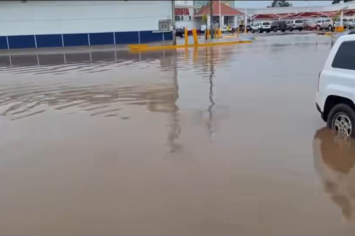 Es Maneadero más afectado por la lluvia