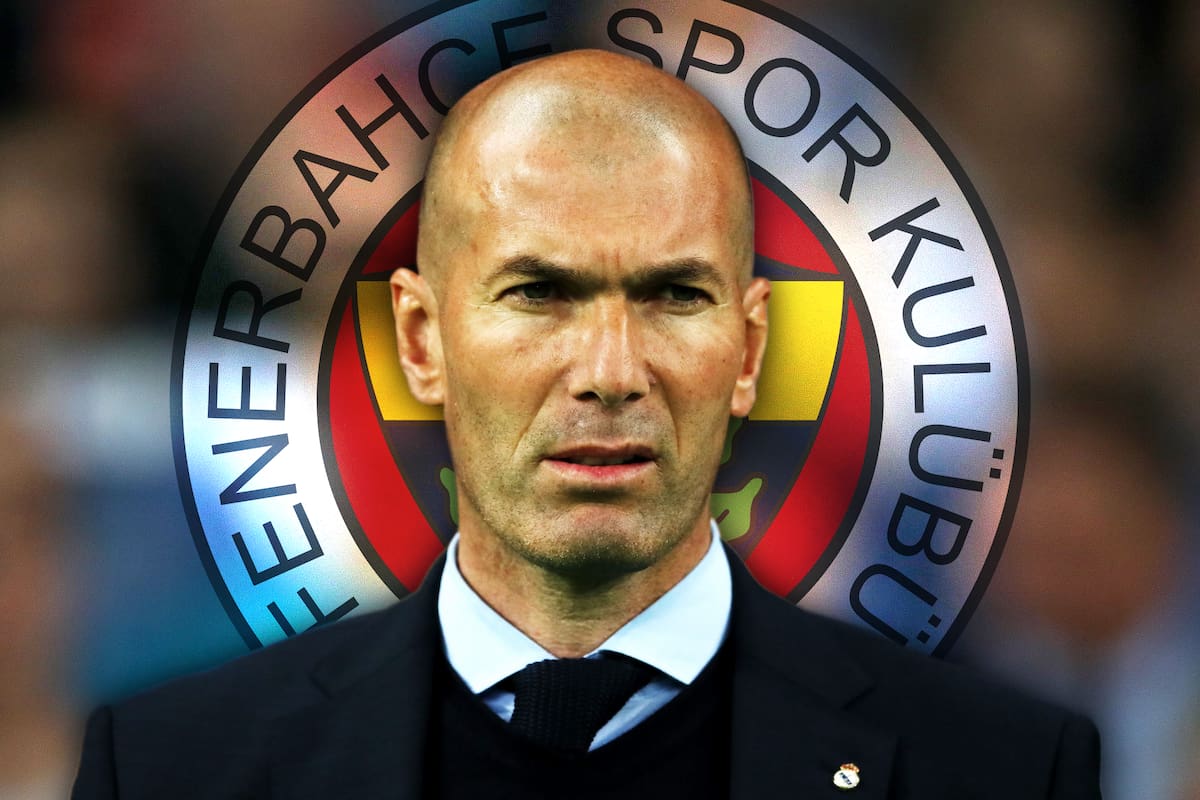 Zinedine Zidane regresaría a dirigir al Fenerbahce de Edson Álvarez