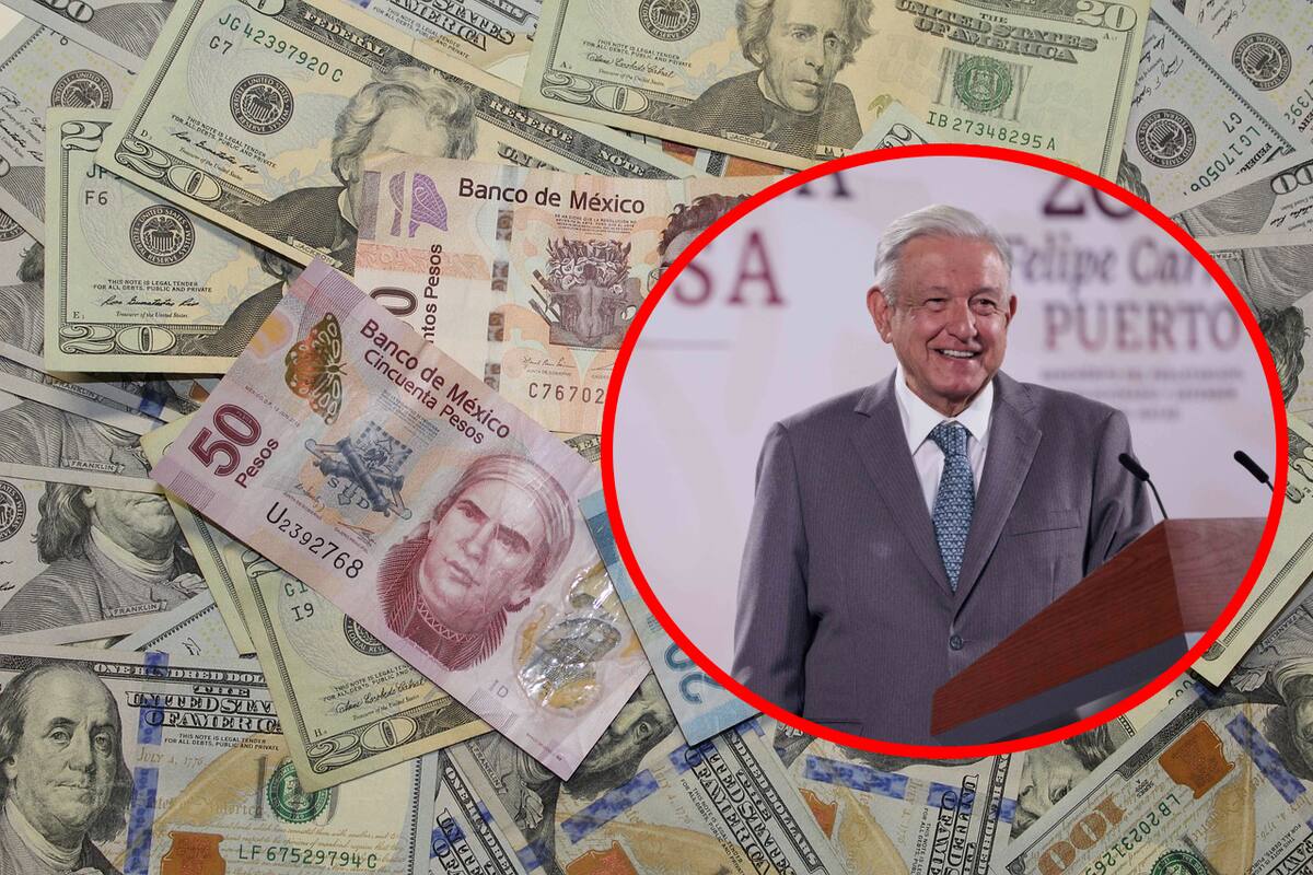 Peso vs dólar: El gráfico que revela que con AMLO pasó algo muy inusual con el tipo de cambio