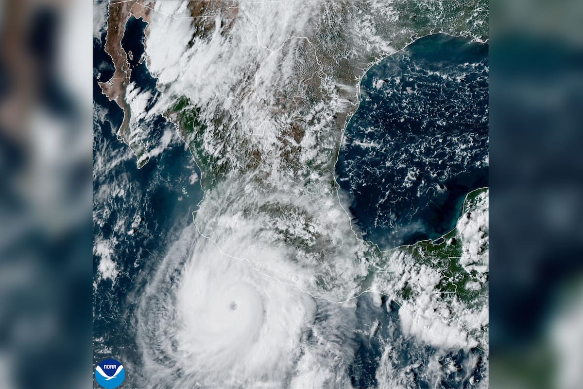 Con vientos de 233 km/h, el Huracán Polo bordeará México: Este es el pronóstico de Protección Civil
