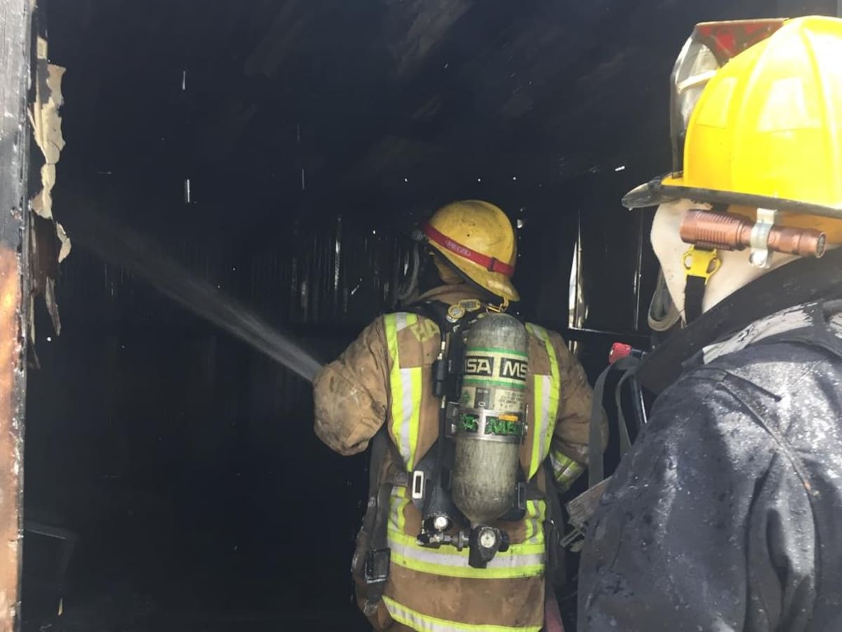 Bomberos de Nogales sofocaron un incendio en un domicilio.