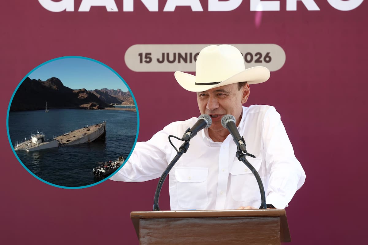 San Carlos suma su arrecife artificial número 13 con el hundimiento de exbuque, informó Alfonso Durazo
