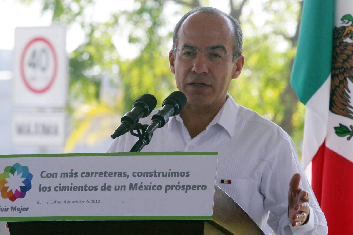 No es posible ganar "guerra contra narco": Calderón a viceprimer ministro británico, según Vice News