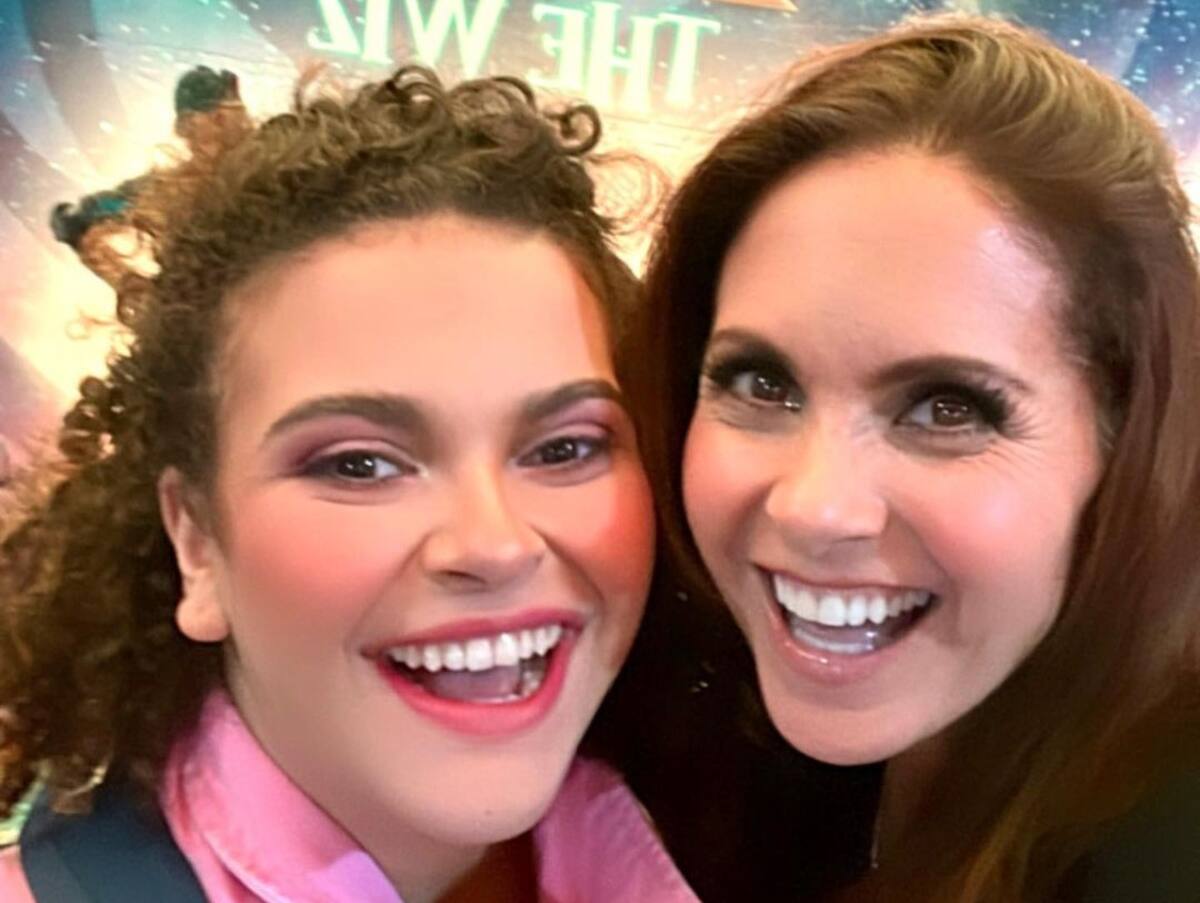 Lucerito Mijares y su mamá Lucero.