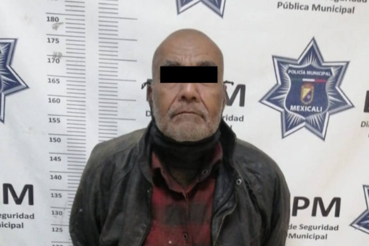 Arrestan a adulto mayor por daños y robo