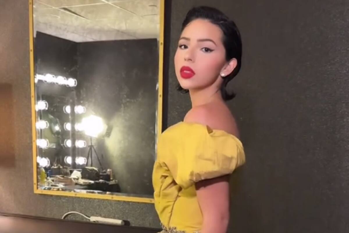 Ángela Aguilar agradece reconocimiento como Mujer del Año