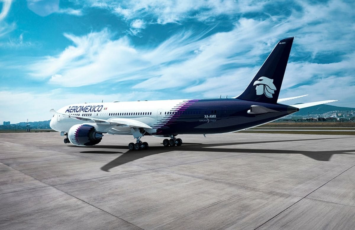 La aerolínea no tiene vuelos programados hasta agosto de 2027. | Crédito: X (@Aeromexico)