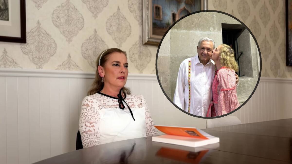 Beatriz Gutiérrez Müller anuncia su nuevo libro y da mensaje por fin de sexenio de AMLO. Foto: Especial (Capturas/ Instagram)
