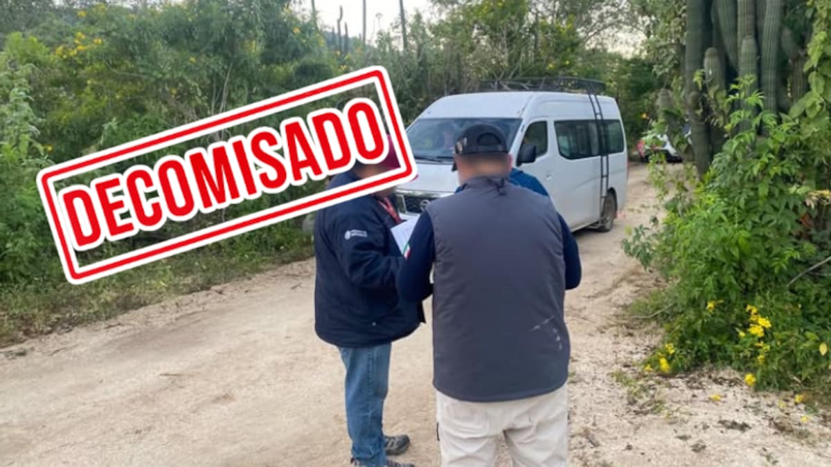 Profepa asegura vehículo que ingresó ilegalmente con turistas a la Reserva de la Biosfera Sierra La Laguna en La Paz