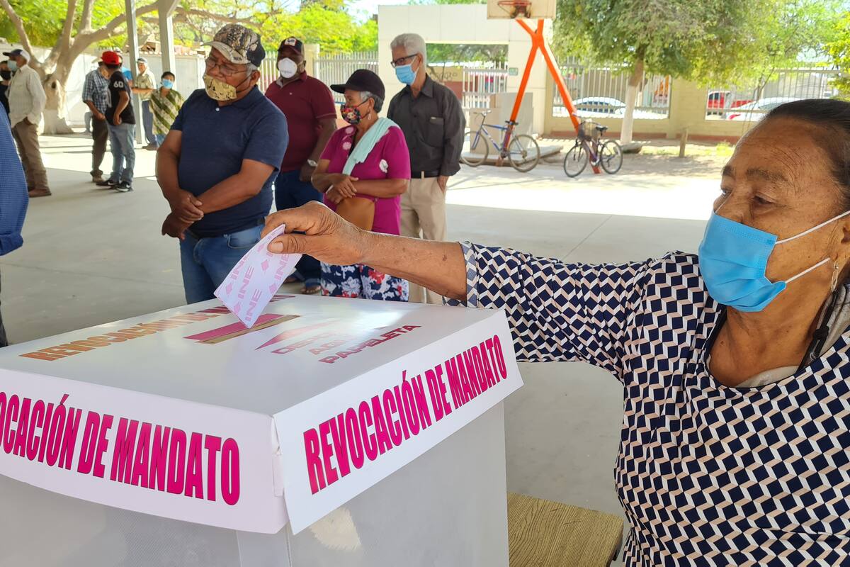 Sectores de Sonora opinan sobre el ejercicio de Revocación de Mandato celebrado ayer