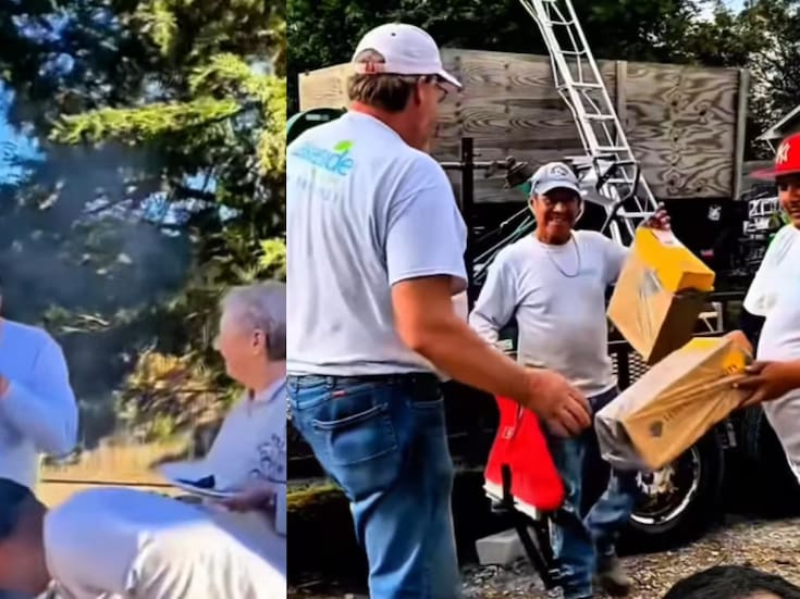 “Hay patrones que valen oro”: Trabajadores mexicanos celebran a su jefe estadounidense y rompen estigmas en redes